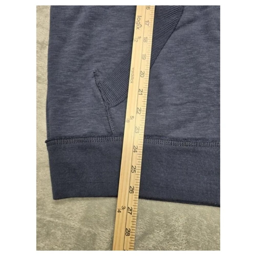 Aeropostale Zip-Up Hoodie Mens Medium Blue Front Logo NWT‎ - Picture 3 of 11